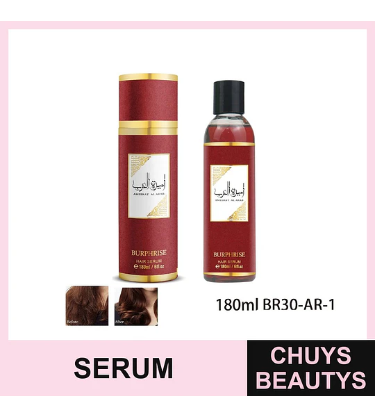 Serum Capilar BURPHRISE Ameerat Al Arab 180ml para Brillo y Suavidad