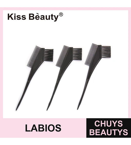 Peine y brocha aplicador de tinte doble Kiss Bèauty
