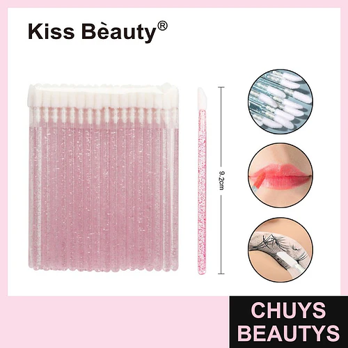 Aplicadores Microbrush Desechables de Precisión Kiss Bèauty 9.2cm, 400 Unidades - Chuys Beautys | Chuys Beautys
