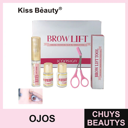 Kit de Laminado de Cejas Profesional Kiss Bèauty Brow Lift - Chuys Beautys | Chuys Beautys
