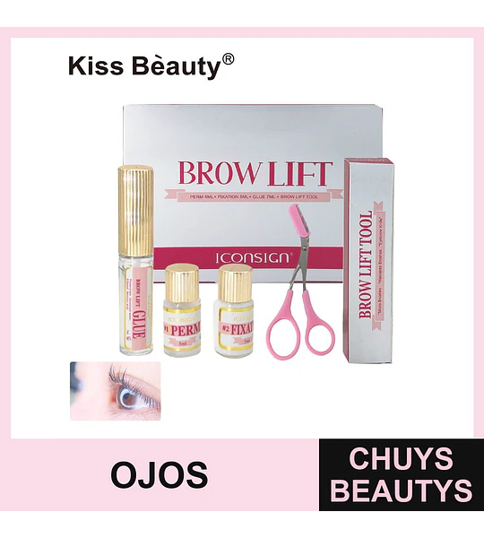 Kit de Laminado de Cejas Profesional Kiss Bèauty Brow Lift
