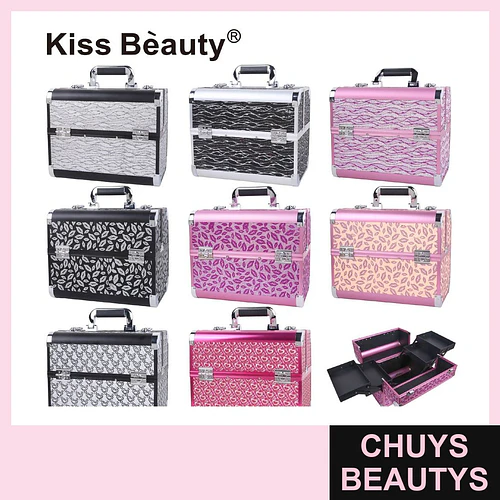 Maletín Organizador de Maquillaje Profesional Portátil Kiss Bèauty - Chuys Beautys | Chuys Beautys