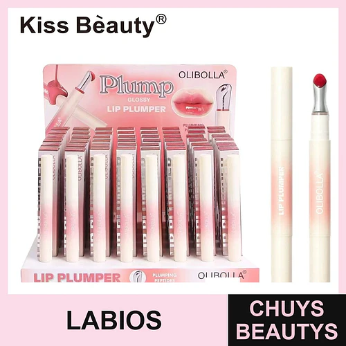 Lip Plumper Glossy con Péptidos Voluminizadores Olibolla LA-L244 - Chuys Beautys | Chuys Beautys