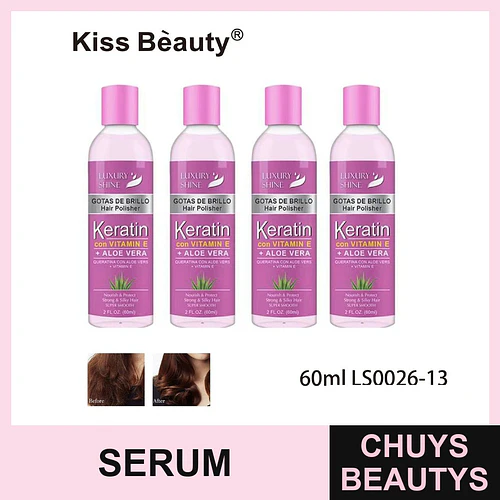 Serum capilar Keratin con Vitamina E y Aloe Vera Kiss Bèauty - Chuys Beautys | Chuys Beautys