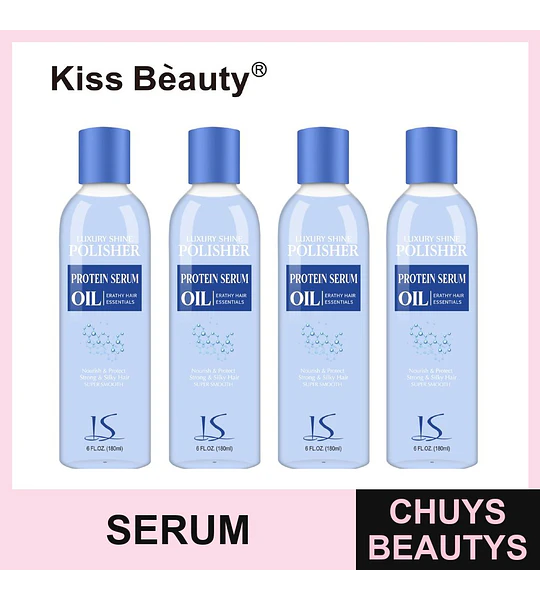 Aceite Pulidor Capilar Luxury Shine Protein Serum Kiss Beauty