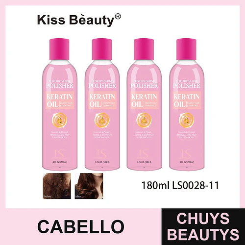 Kiss Bèauty Luxury Shine Polisher con Keratina para Cabello Fuerte y Sedoso - Chuys Beautys | Chuys Beautys