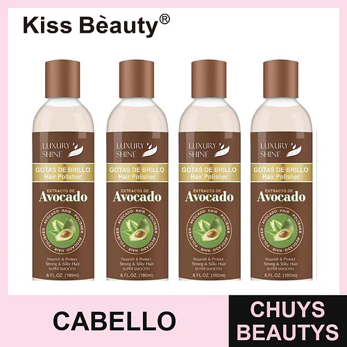 Pulidor Capilar con Extracto de Aguacate Kiss Beauty Luxury Shine - Chuys Beautys | Chuys Beautys