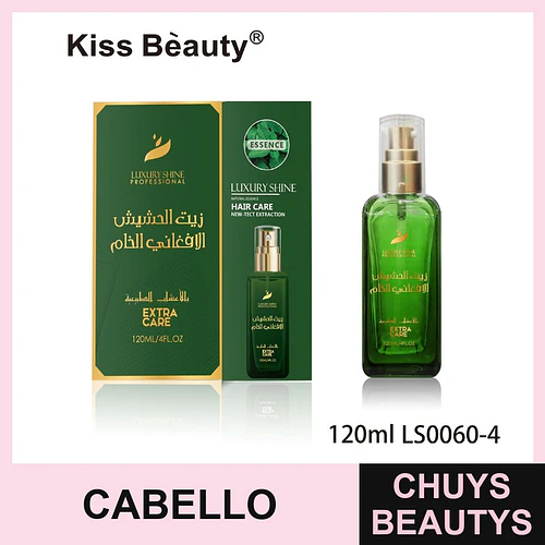 Aceite Capilar Profesional Kiss Bèauty con Esencia Natural de Hierbas Afganas - Chuys Beautys | Chuys Beautys