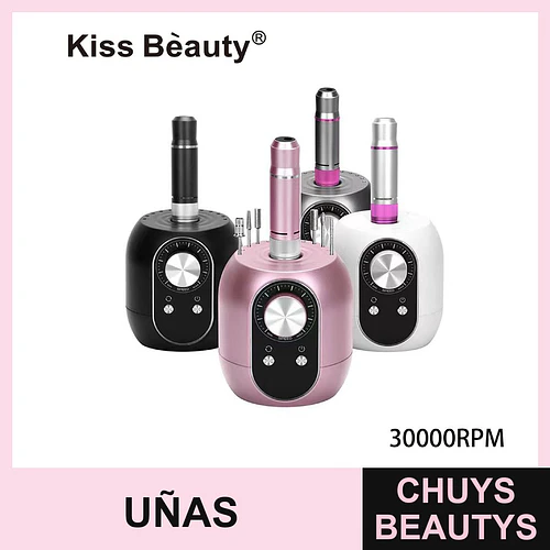 Torno de Uñas Eléctrico Profesional 30000RPM Kiss Bèauty M301 - Chuys Beautys | Chuys Beautys