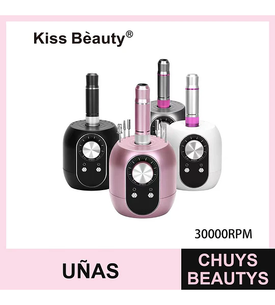 Torno de Uñas Eléctrico Profesional 30000RPM Kiss Bèauty M301