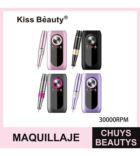 Kit profesional de micropigmentación Kiss Beauty M201 30000RPM