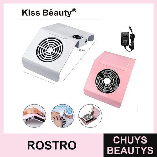 Colector de Polvo para Uñas Kiss Bèauty MJD-05 con Aspiración Potente - Chuys Beautys | Chuys Beautys