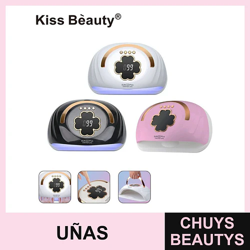 Lámpara de uñas LED UV 248W con pantalla digital Kiss Bèauty - Chuys Beautys | Chuys Beautys