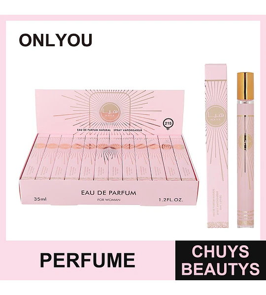 Perfume Eau de Parfum Haya para Mujer Onlyou 35ml