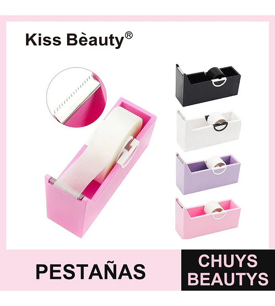 Dispensador de Cinta Adhesiva para Extensiones de Pestañas Kiss Bèauty SS-35