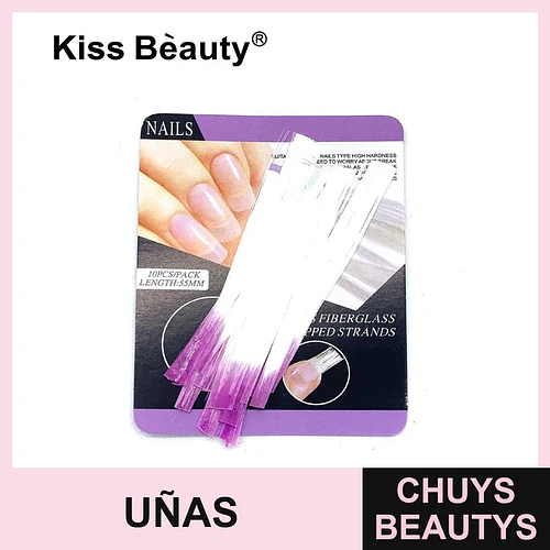 Fibra de Vidrio para Uñas Kiss Bèauty de Alta Dureza 55mm - Chuys Beautys | Chuys Beautys