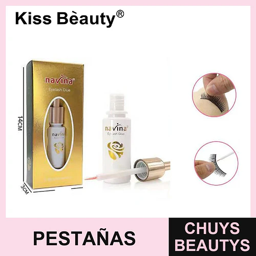 Pegamento de Pestañas Navina Profesional para Aplicación Duradera - Chuys Beautys | Chuys Beautys