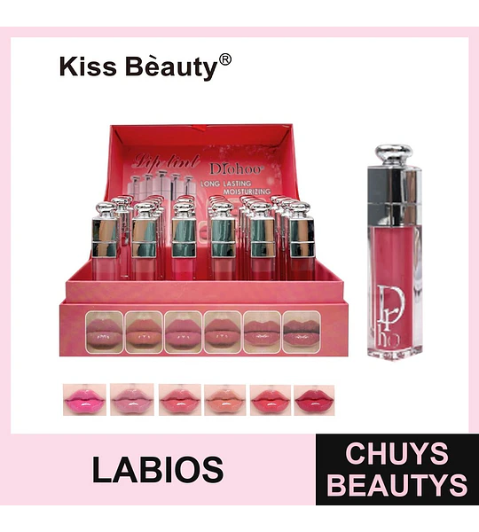 Labial Tinte Líquido Hidratante Larga Duración Kiss Bèauty Diohoo