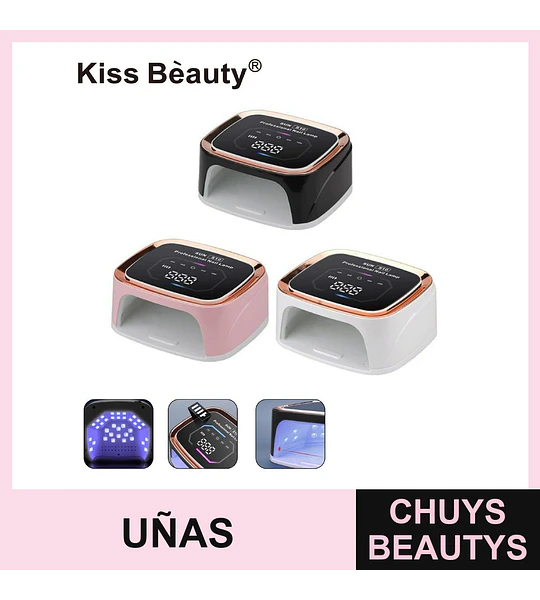 Lámpara Profesional UV/LED para Uñas Gel Kiss Bèauty SUN S10