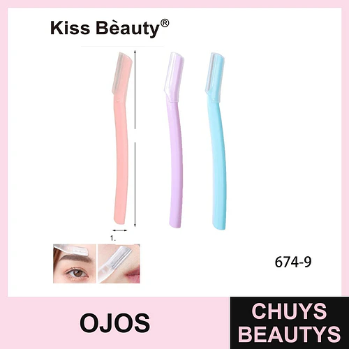 Perfilador de Cejas y Facial Kiss Bèauty, Set de 3 Unidades - Chuys Beautys | Chuys Beautys