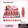 Labial Mate de Larga Duración Kiss Bèauty Alta Pigmentación 10