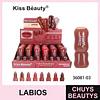 Labial Plump Lipstick Larga Duración Color Sensacional Kiss Bèauty 9