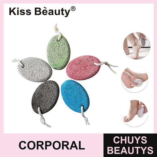 Set de Piedras Pómez Exfoliantes para Pies y Cuerpo Kiss Bèauty - Chuys Beautys | Chuys Beautys