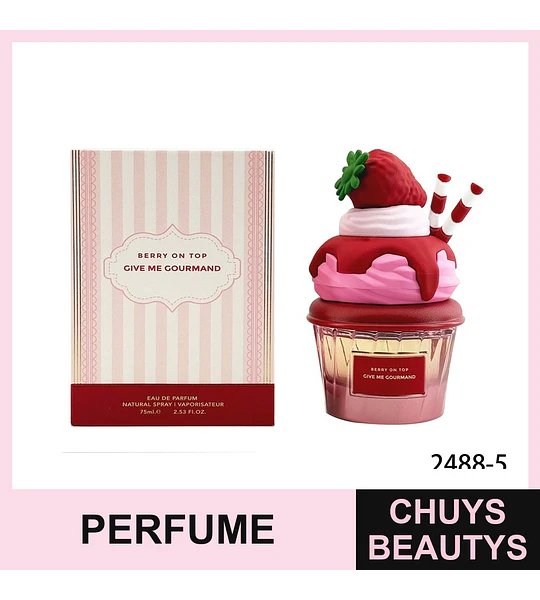 Eau de Parfum Berry on Top Give Me Gourmand para mujer 75ml