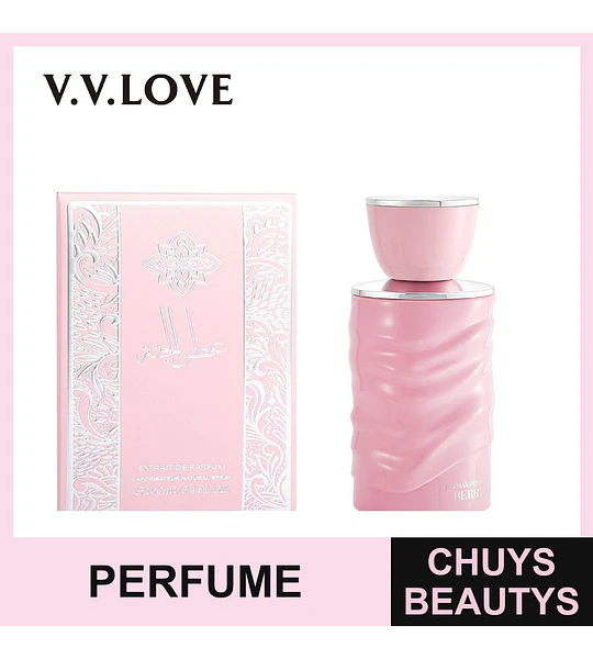 Perfume V.V.LOVE Extrait de Parfum Rosa con Toques Frutales 100ml