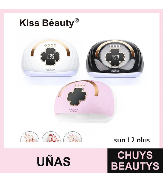 Lámpara LED UV para Uñas SUN L2 Plus 248W Kiss Bèauty