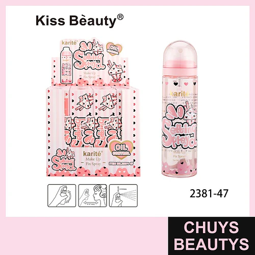 Karité Setting Spray Fijador de Maquillaje Control de Grasa - Chuys Beautys | Chuys Beautys