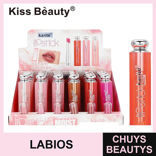 Lápiz Labial Hidratante Karité Repair & Nourish de Kiss Bèauty - Chuys Beautys | Chuys Beautys