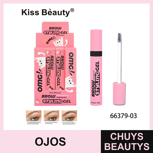 Gel Fijador de Cejas Waterproof Kiss Beauty Styling Gel - Chuys Beautys | Chuys Beautys