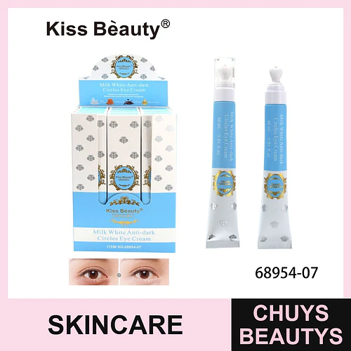 Crema de Ojos Milk White Anti-Ojeras Kiss Bèauty 30ml - Chuys Beautys | Chuys Beautys