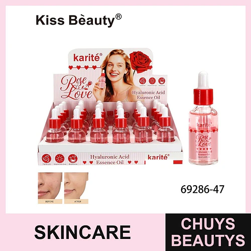 Esencia facial hidratante Karité Rose Love con Ácido Hialurónico - Chuys Beautys | Chuys Beautys
