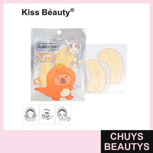 Parches para Ojos Restauradores Dorados Kiss Bèauty kakaziyan - Chuys Beautys | Chuys Beautys