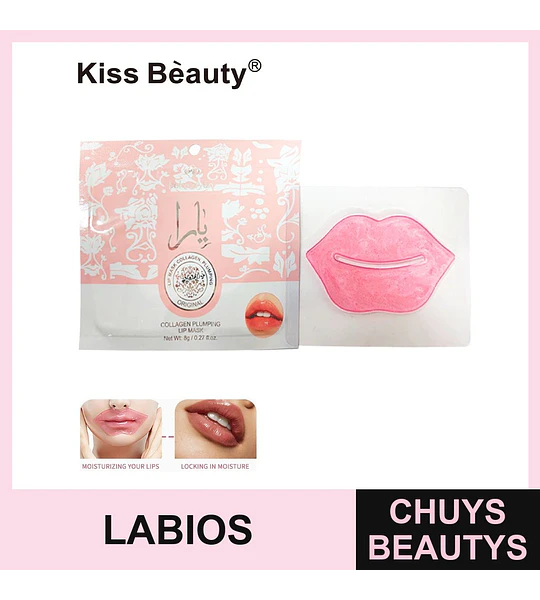 Mascarilla Labial de Colágeno Plumping Kiss Beauty Original