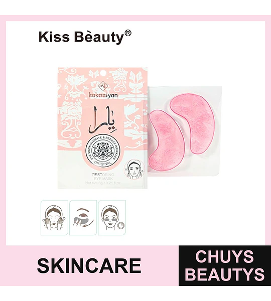 Parches para ojos hidratantes y antiarrugas Kiss Beauty Original