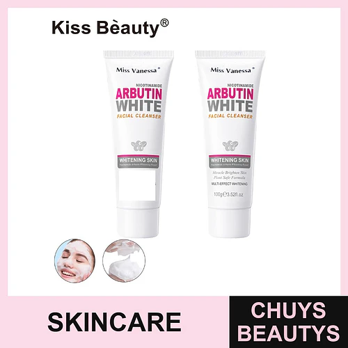 Limpiador Facial Blanqueador Miss Vanessa con Niacinamida y Arbutina - Chuys Beautys | Chuys Beautys