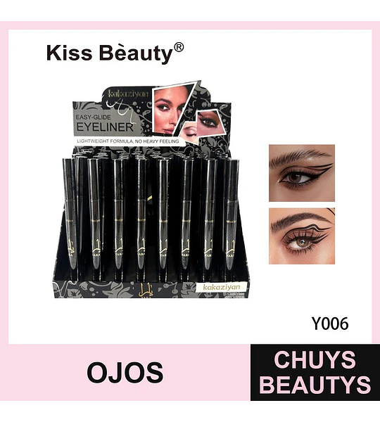 Delineador de Ojos Easy-Glide Kakaziyan Kiss Beauty