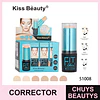 Corrector en Barra Kiss Beauty Fit Skin Larga Duración y Control de Grasa 2