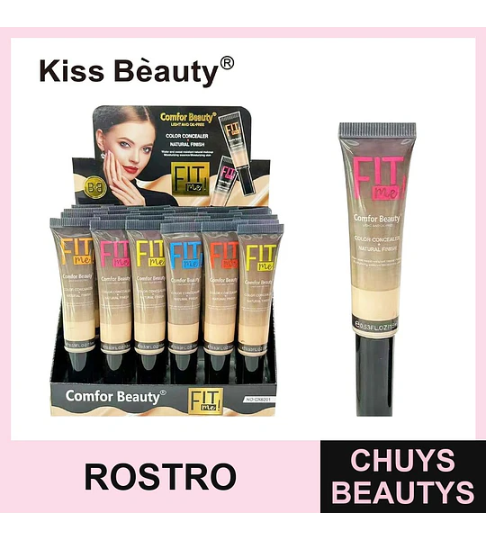 Corrector de Color Comfor Beauty FIT me con Acabado Natural