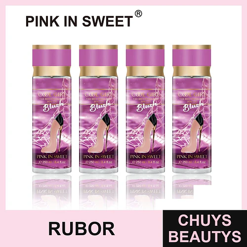 Fragancia Corporal Pink In Sweet Cool Girl Blush 250ml - Chuys Beautys | Chuys Beautys