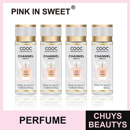Fragancia Corporal Pink In Sweet COOC Mademoiselle Pretty 250ml - Chuys Beautys | Chuys Beautys