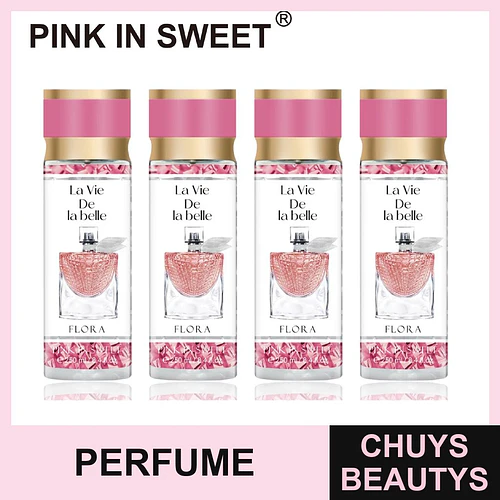 Fragancia Corporal Floral La Vie De La Belle Pink In Sweet 250ml - Chuys Beautys | Chuys Beautys