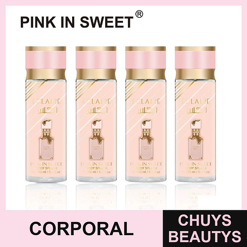 Body Splash Eclaire Pink In Sweet 250ml - Chuys Beautys | Chuys Beautys
