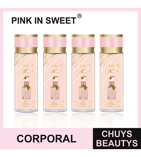 Body Splash Eclaire Pink In Sweet 250ml