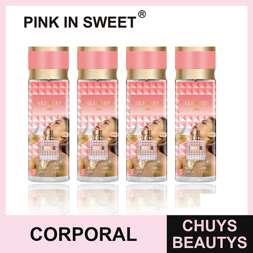 Body Splash Pink In Sweet Valentine Dance 250ml - Chuys Beautys | Chuys Beautys