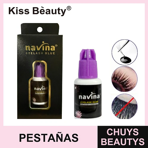 Pegamento profesional Navina para extensiones de pestañas - Chuys Beautys | Chuys Beautys