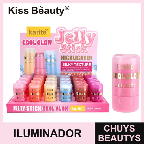 Karité Iluminador en Barra Jelly Stick Cool Glow - Chuys Beautys | Chuys Beautys